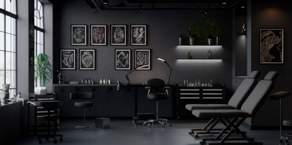 ADN Tattoo Studio Interior